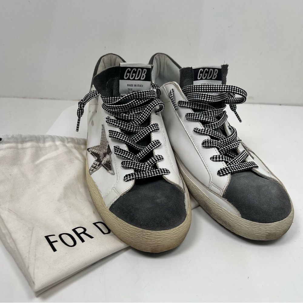 Golden Goose Super Star Leather Sneakers